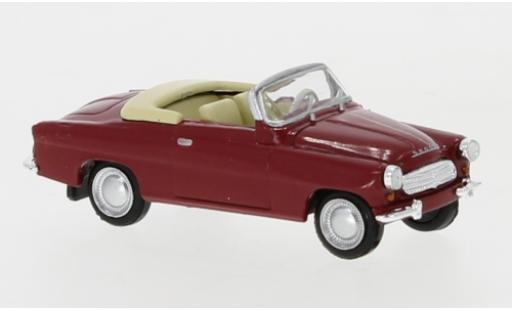 Diecast model cars Skoda Felicia 1/87 Brekina red 1959 Skoda Felicia 1/87 Brekina red 1959 diecast model cars