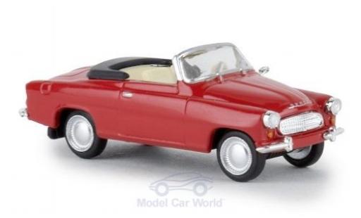 Diecast model cars Skoda Felicia 1/87 Brekina red 1959 Skoda Felicia 1/87 Brekina red 1959 diecast model cars