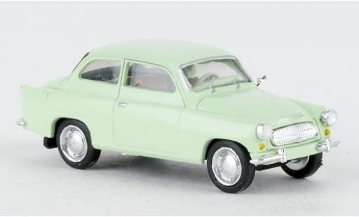 Diecast model cars Skoda Octavia 1/87 Brekina green 1960 Skoda Octavia 1/87 Brekina green 1960 diecast model cars