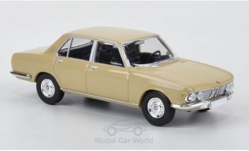 Bmw 2500 1/87 Brekina beige diecast model cars