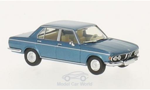 Bmw 3.0 S 1/87 Brekina Si metallic blue diecast model cars