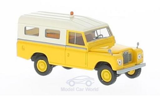 Land Rover 109 1/18 Brekina yellow diecast model cars