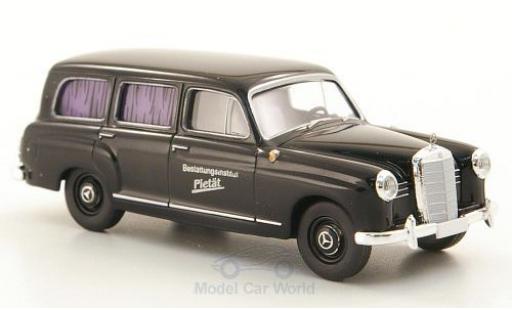 Mercedes 180 1/87 Brekina Kombi black Bestattungsinstitut Pietät diecast model cars