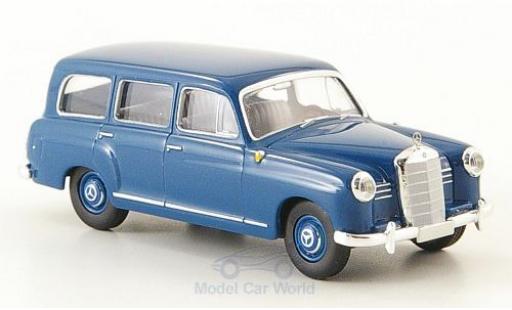 Mercedes 180 1/87 Brekina Kombi (W120) blue 1955 diecast model cars