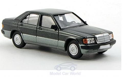 Diecast model cars Mercedes 190 E 1/87 Brekina D (W201) metallic green Mercedes 190 E 1/87 Brekina D (W201) metallic green diecast model cars