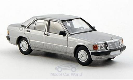 Diecast model cars Mercedes 190 E 1/87 Brekina E (W201) grey Mercedes 190 E 1/87 Brekina E (W201) grey diecast model cars