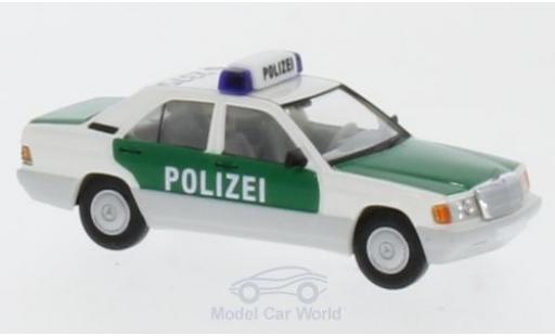 Diecast model cars Mercedes 190 E 1/87 Brekina E Polizei Stuttgart mit Dachkennung S-2375 Mercedes 190 E 1/87 Brekina E Polizei Stuttgart mit Dachkennung S-2375 diecast model cars
