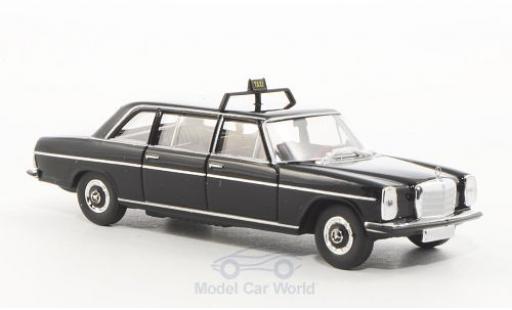 Mercedes 220 1/87 Brekina D lang (V115) black Taxi (D) diecast model cars