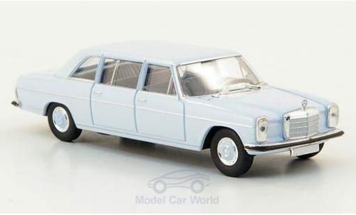 Mercedes 220 1/87 Brekina D lang (W115) blue diecast model cars