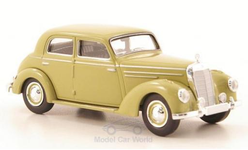 Mercedes 220 1/87 Brekina (W187) beige diecast model cars