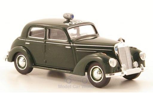 Mercedes 220 1/87 Brekina (W187) green Polizei (D) diecast model cars