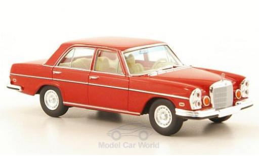 Mercedes 280 SE 1/87 Brekina SE 4.5 (W108) red US-Version diecast model cars