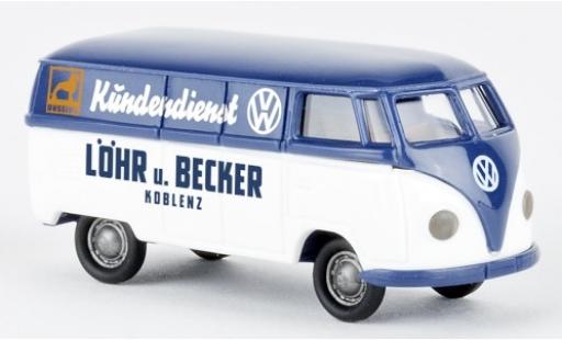 Diecast model cars Volkswagen T1 1/87 Brekina a Kasten Löhr u. Becker Kundendienst 1950 Volkswagen T1 1/87 Brekina a Kasten Löhr u. Becker Kundendienst 1950 diecast model cars