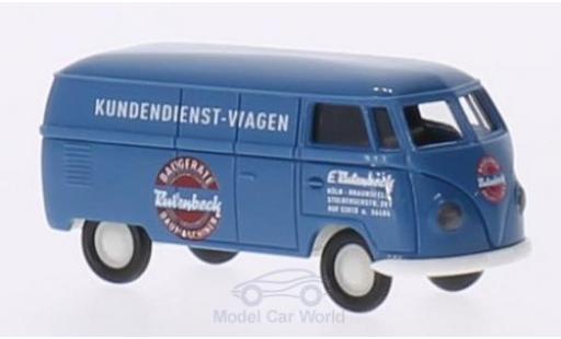 Diecast model cars Volkswagen T1 B 1/87 Brekina a Rutenbeck Kasten Volkswagen T1 B 1/87 Brekina a Rutenbeck Kasten diecast model cars