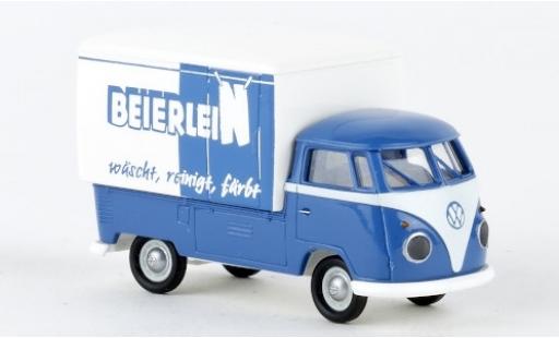 Diecast model cars Volkswagen T1 1/87 Brekina b Großraum-Koffer Wäscherei Beierlein 1960 Volkswagen T1 1/87 Brekina b Großraum-Koffer Wäscherei Beierlein 1960 diecast model cars