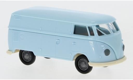Diecast model cars Volkswagen T1 1/87 Brekina b Kasten blue 1960 Economy Volkswagen T1 1/87 Brekina b Kasten blue 1960 Economy diecast model cars