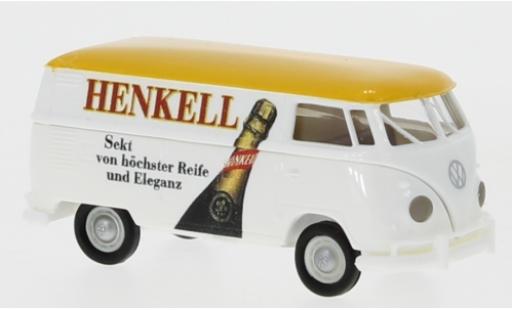 Diecast model cars Volkswagen T1 1/87 Brekina b Kasten Henkell 1960 Volkswagen T1 1/87 Brekina b Kasten Henkell 1960 diecast model cars