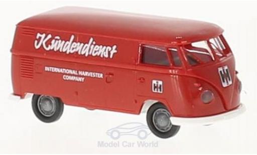 Diecast model cars Volkswagen T1 B 1/87 Brekina b Kasten Kundendienst International Harvester Volkswagen T1 B 1/87 Brekina b Kasten Kundendienst International Harvester diecast model cars