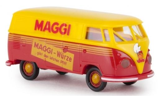 Diecast model cars Volkswagen T1 1/87 Brekina b Kasten Maggi Würze 1960 Volkswagen T1 1/87 Brekina b Kasten Maggi Würze 1960 diecast model cars