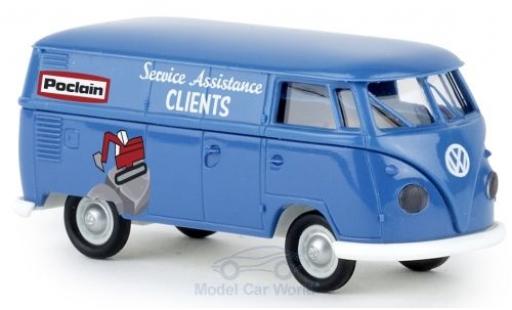 Diecast model cars Volkswagen T1 1/87 Brekina b Kasten Poclain Volkswagen T1 1/87 Brekina b Kasten Poclain diecast model cars