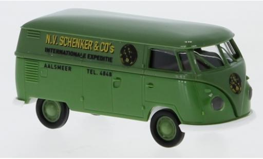 Diecast model cars Volkswagen T1 1/87 Brekina b Kasten Schenker Aalsmeer 1960 Volkswagen T1 1/87 Brekina b Kasten Schenker Aalsmeer 1960 diecast model cars