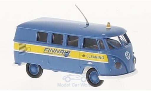 Diecast model cars Volkswagen T1 B 1/87 Brekina b Kombi Finnair Cleaning Volkswagen T1 B 1/87 Brekina b Kombi Finnair Cleaning diecast model cars