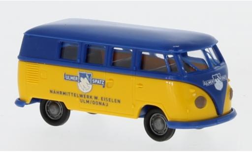 Diecast model cars Volkswagen T1 1/87 Brekina b Kombi Ulmer Spatz 1960 Volkswagen T1 1/87 Brekina b Kombi Ulmer Spatz 1960 diecast model cars