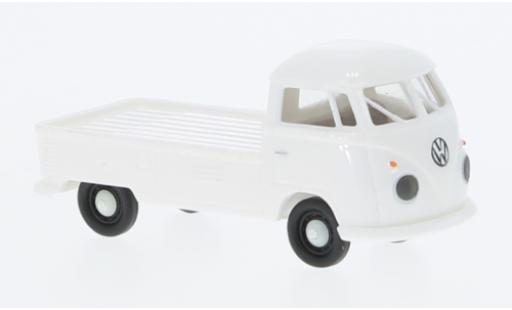 Diecast model cars Volkswagen T1 1/87 Brekina b Plattform weiss 1960 1:87 Volkswagen T1 1/87 Brekina b Plattform weiss 1960 1:87 diecast model cars