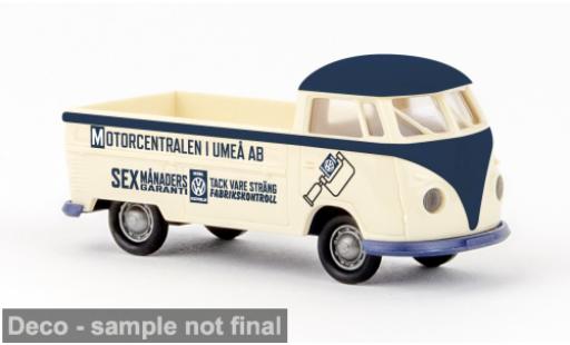 Diecast model cars Volkswagen T1 1/87 Brekina b Pritsche 1960 Motorcentralen Umea 1:87 Volkswagen T1 1/87 Brekina b Pritsche 1960 Motorcentralen Umea 1:87 diecast model cars