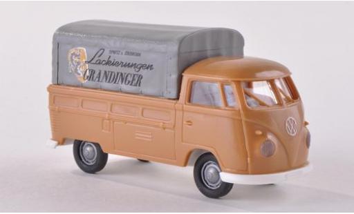 Diecast model cars Volkswagen T1 1/87 Brekina b Pritsche Lackierungen Grandinger Volkswagen T1 1/87 Brekina b Pritsche Lackierungen Grandinger diecast model cars