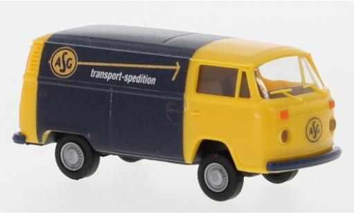 Diecast model cars Volkswagen T2 1/87 Brekina Kasten ASG 1972 2. Version Volkswagen T2 1/87 Brekina Kasten ASG 1972 2. Version diecast model cars