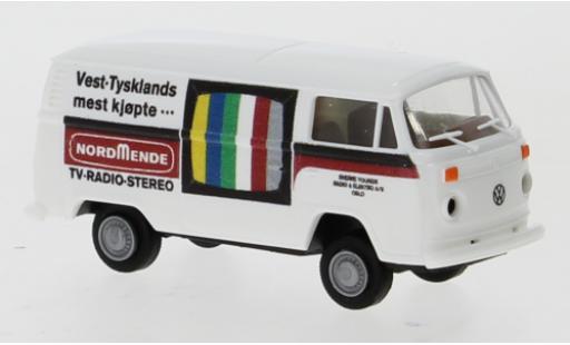 Diecast model cars Volkswagen T2 1/87 Brekina Kasten Nordmende (NO) 1973 Volkswagen T2 1/87 Brekina Kasten Nordmende (NO) 1973 diecast model cars