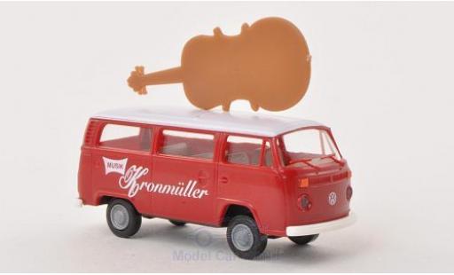 Diecast model cars Volkswagen T2 B 1/87 Brekina Musik Kronmüller Kombi Volkswagen T2 B 1/87 Brekina Musik Kronmüller Kombi diecast model cars