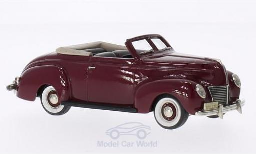 Mercury Club Coupe 1/43 Brooklin 2-door Convertible red 1939 diecast model cars