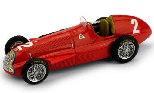 Diecast model cars Alfa Romeo 159 1/43 Brumm No.2 Formel 1 GP Belgien 1951 J.M.Fangio Alfa Romeo 159 1/43 Brumm No.2 Formel 1 GP Belgien 1951 J.M.Fangio diecast model cars