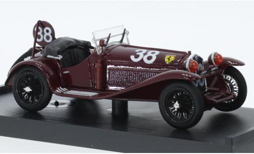 Diecast model cars Alfa Romeo 8C 1/43 Brumm 2300 RHD No.38 Scuderia Ferrari 24h Spa 1932 Alfa Romeo 8C 1/43 Brumm 2300 RHD No.38 Scuderia Ferrari 24h Spa 1932 diecast model cars
