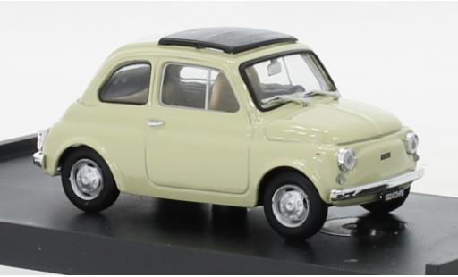 Fiat 500 1/43 Brumm R beige 1972 diecast model cars