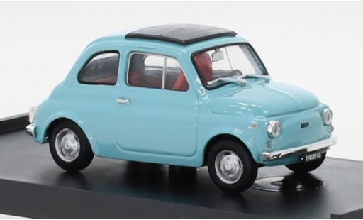 Fiat 500 1/43 Brumm R turquoise clair 1972 diecast model cars