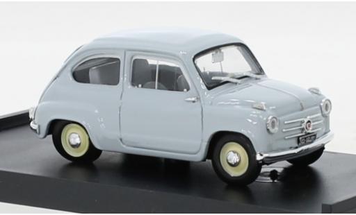 Diecast model cars Fiat 600 1/43 Brumm Berlina Serie 1 grey 1955 Fiat 600 1/43 Brumm Berlina Serie 1 grey 1955 diecast model cars