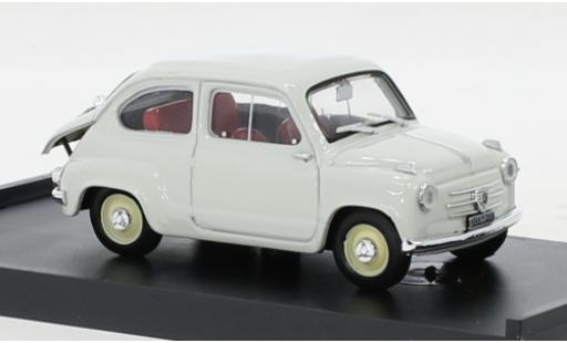 Fiat 600 1/43 Brumm grey clair 1956 diecast model cars