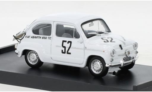 Diecast model cars Abarth 850 1/43 Brumm Fiat TC No.52 500km Nuerburgring 1962 Abarth 850 1/43 Brumm Fiat TC No.52 500km Nuerburgring 1962 diecast model cars