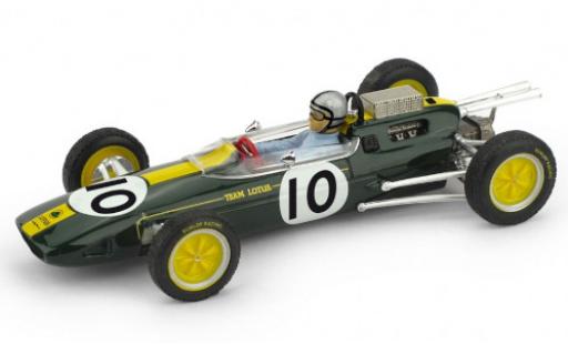Lotus 25 1/43 Brumm No.10 Team formule 1 GP Mexiko 1963 diecast model cars