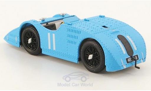 Bugatti 32 1/43 Brumm Type Tank No.11 GP Frankreich 1923 P. De Vizcaya diecast model cars