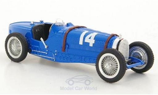 Bugatti Type 59 1/43 Brumm No.14 Formel 1 GP Frankreich 1934 T.Nuvolari diecast model cars