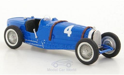 Bugatti Type 59 1/43 Brumm No.4 Formel 1 GP Belgien 1934 R.Dreyfus diecast model cars
