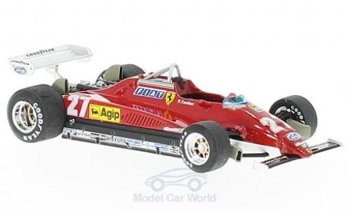 Ferrari 126 1/43 Brumm C2 turbo No.27 Formel 1 GP Italien 1982 P.Tambay diecast model cars