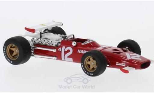 Ferrari 312 P 1/43 Brumm F1 No.12 Formel 1 GP Mexiko 1969 P.Rodriguez diecast model cars