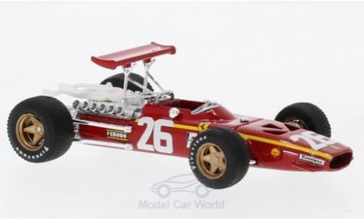 Ferrari 312 P 1/43 Brumm F1 No.26 Formel 1 GP Frankreich 1968 J.Ickx diecast model cars