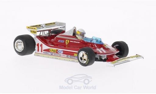 Ferrari 312 T4 1/43 Brumm T4 No.11 GP Monaco 1979 J.Scheckter diecast model cars