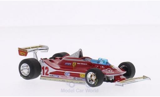 Ferrari 312 T4 1/43 Brumm T4 No.12 Scuderia Formel 1 GP USA West 1979 G.Villeneuve diecast model cars